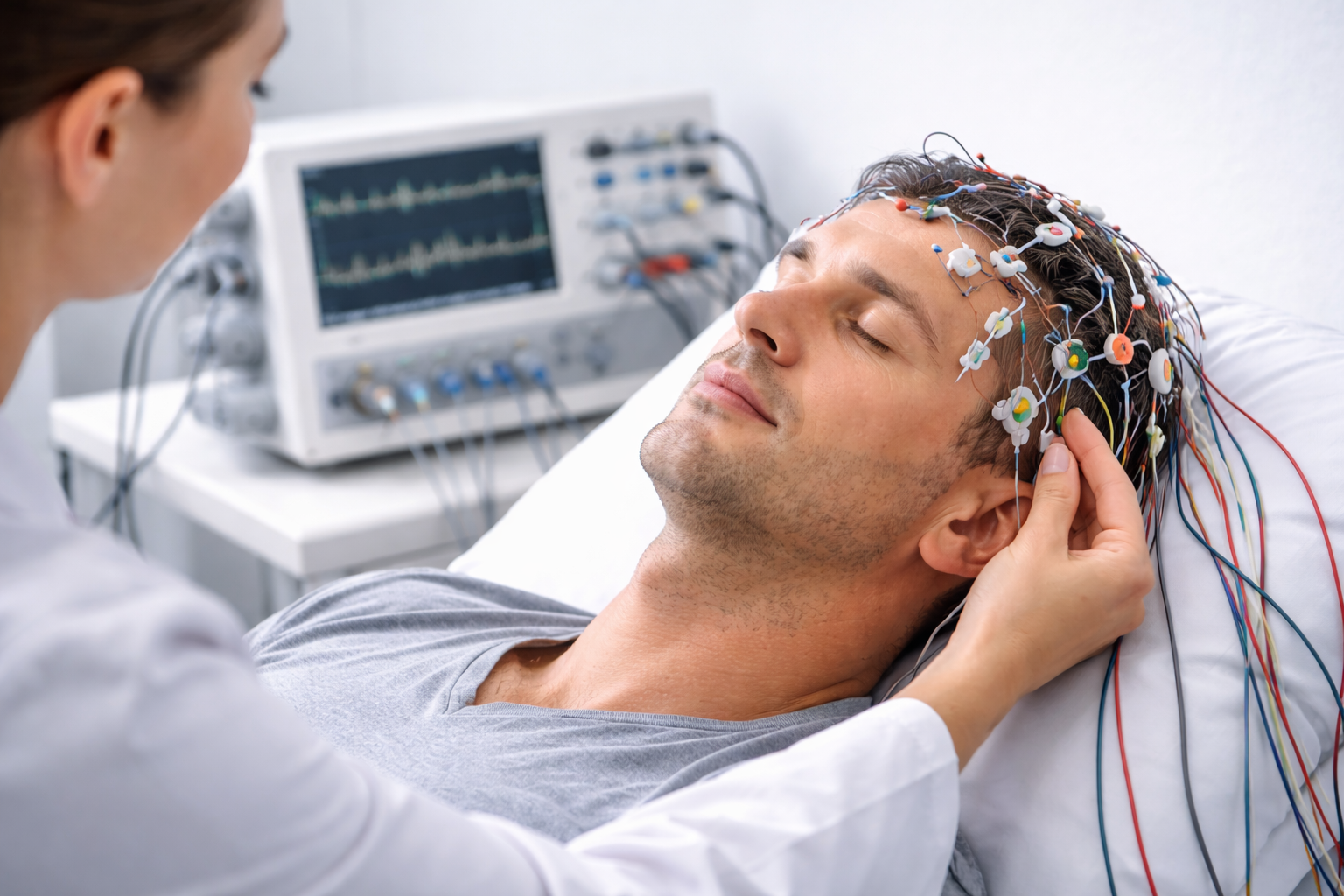 Electroencefalograma (EEG) - estudio de nervios y músculos
