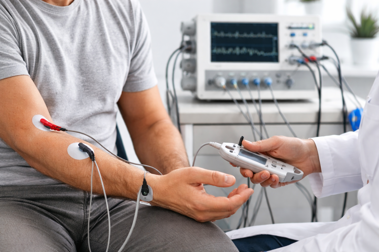 Electromiografía (EMG) - estudio de nervios y músculos